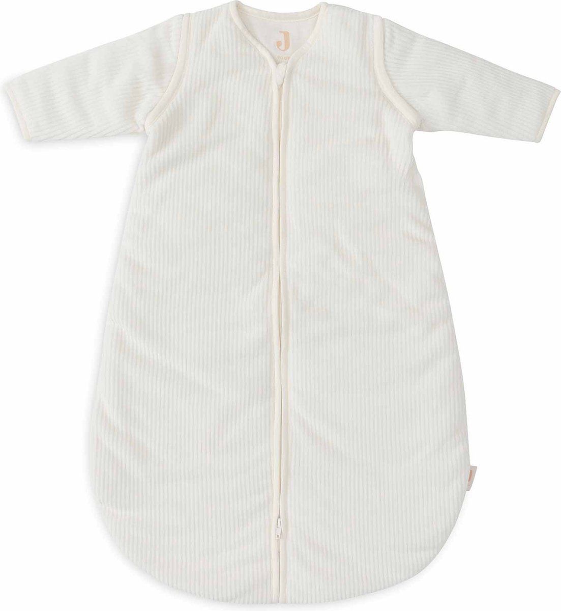Jollein Baby Slaapzak - Winter - Afritsbare Mouw 90cm - Rib Ivory