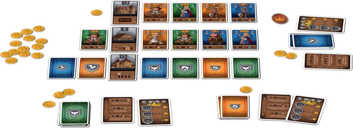 Huch! Overbooking - Bordspel - Strategisch spel - 30 minuten speeltijd