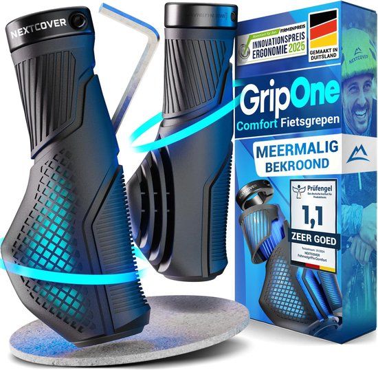 Nextcover® Ergonomische Fietshandvatten Met [Comfort-Grip-Technologie] I Universele Fiets&Mtb