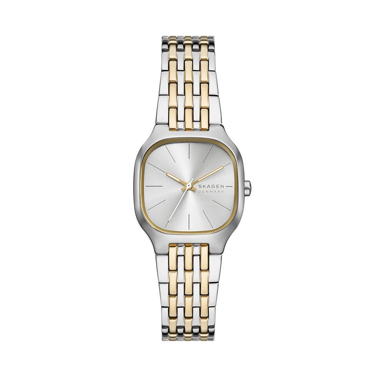 Skagen SKW3160 - Polshorloge - 28mm Vierkante Kast - Goudkleurig