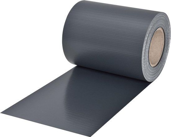 Merkloos Pvc Privacystrips - 1 Stuk - Antraciet
