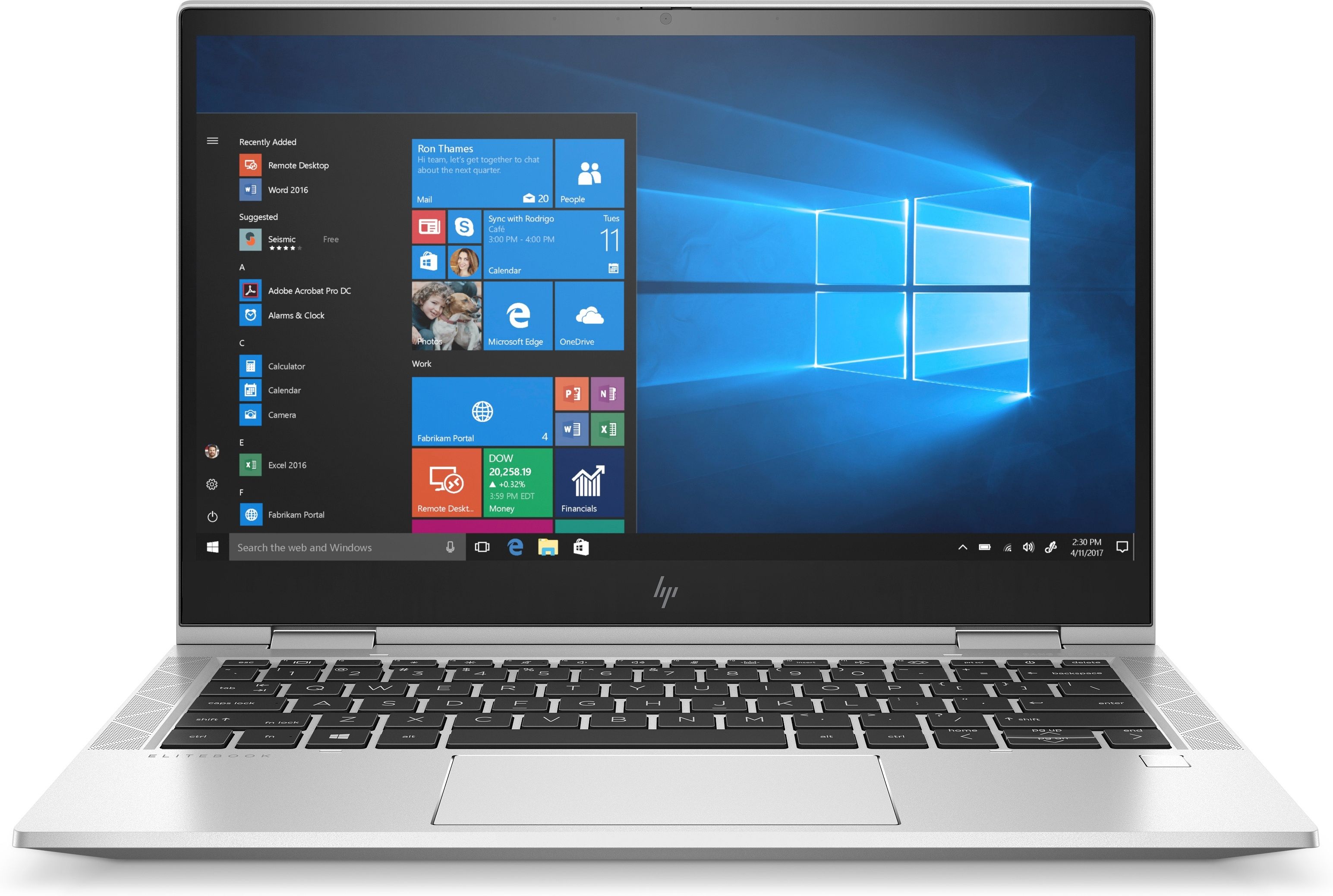 HP EliteBook x360 830 G7 (1J6J5EA) - 2-in-1 PC - Intel Core i5-10210U - 8GB RAM - 256GB SSD - 13,3" Full HD Touch