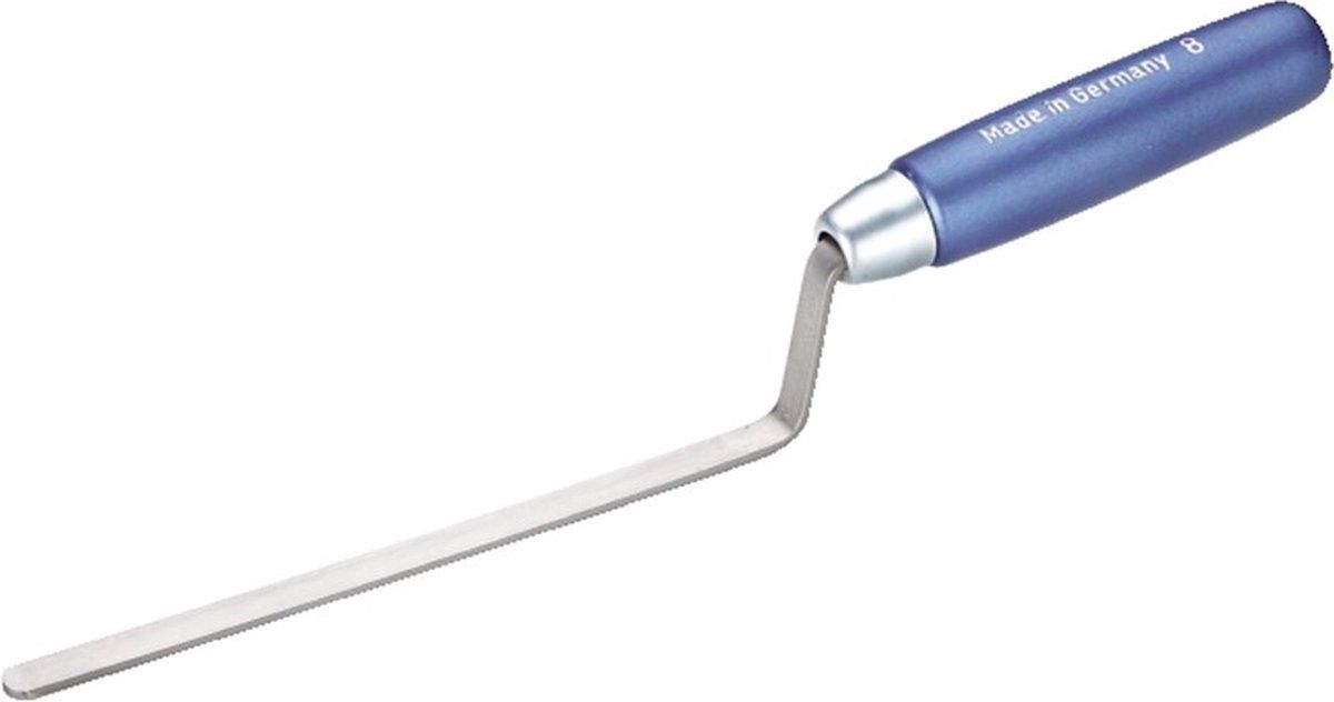 Jung Robbie Voegspijker - 170 x 10 mm - Platte hals - Blauw gelakt houten handvat