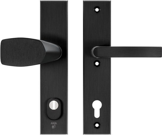 AXA Edge Plus - Veiligheids Deurbeslag set - SKG3 - Kerntrekbeveiliging - Aluminium Zwart