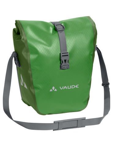 Vaude Aqua Front Dubbele Voorfietstassen - Waterdicht - 28L - Groen