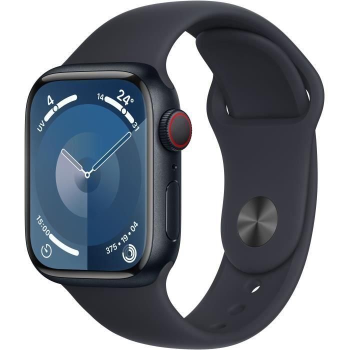 Apple Watch Series 9 - 45mm - Aluminium - Midnight - GPS + Cellular refurbished, photo 4