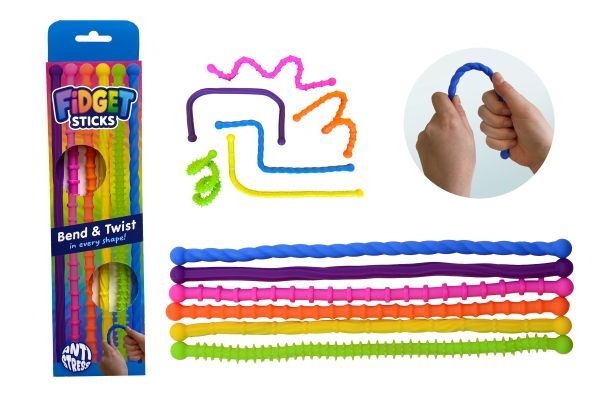 Johntoy 6 Fidget Twisters In Doos 24648