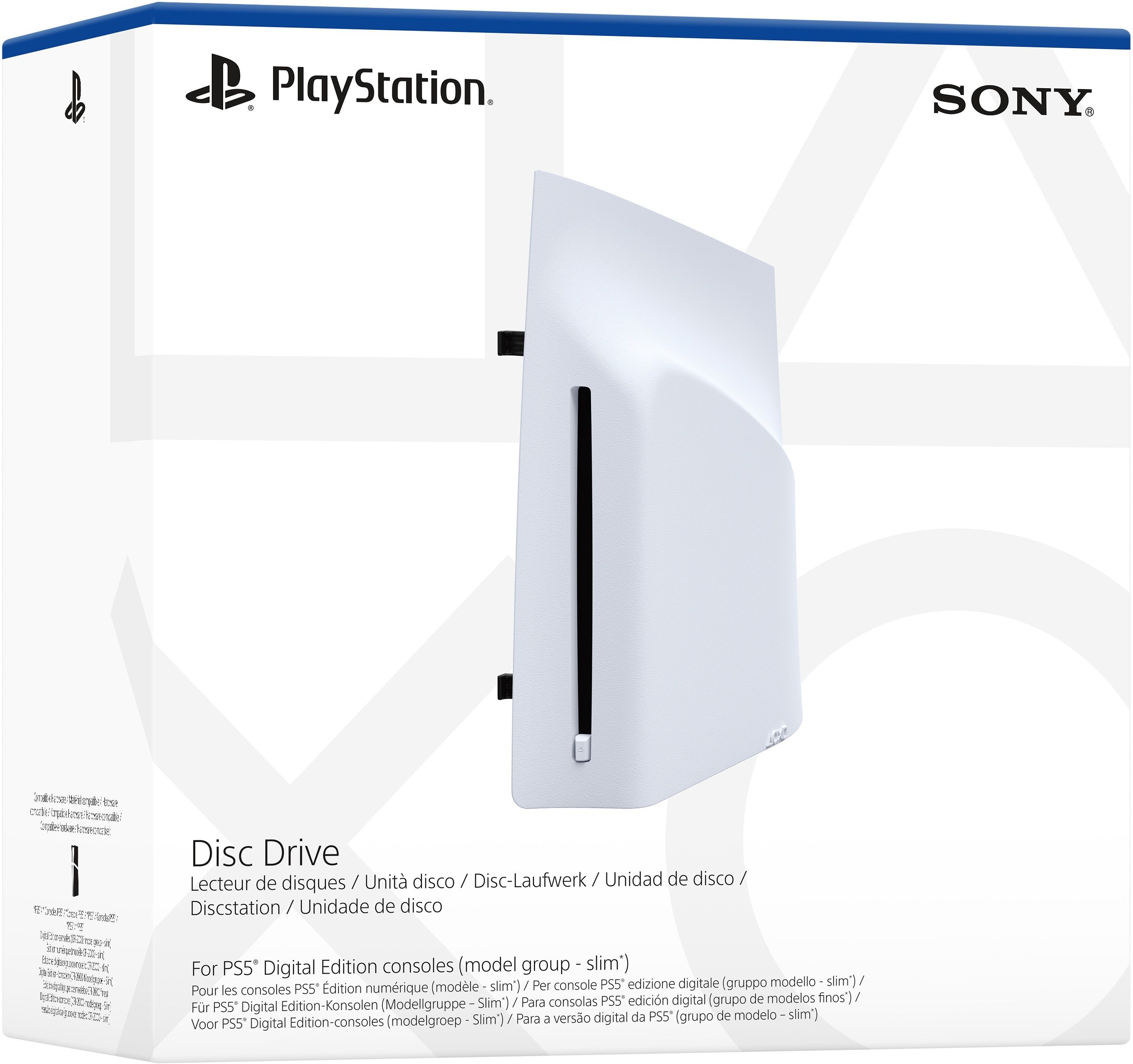 Sony PlayStation 5 - Disc Drive - Blu-ray ondersteuning - Wit