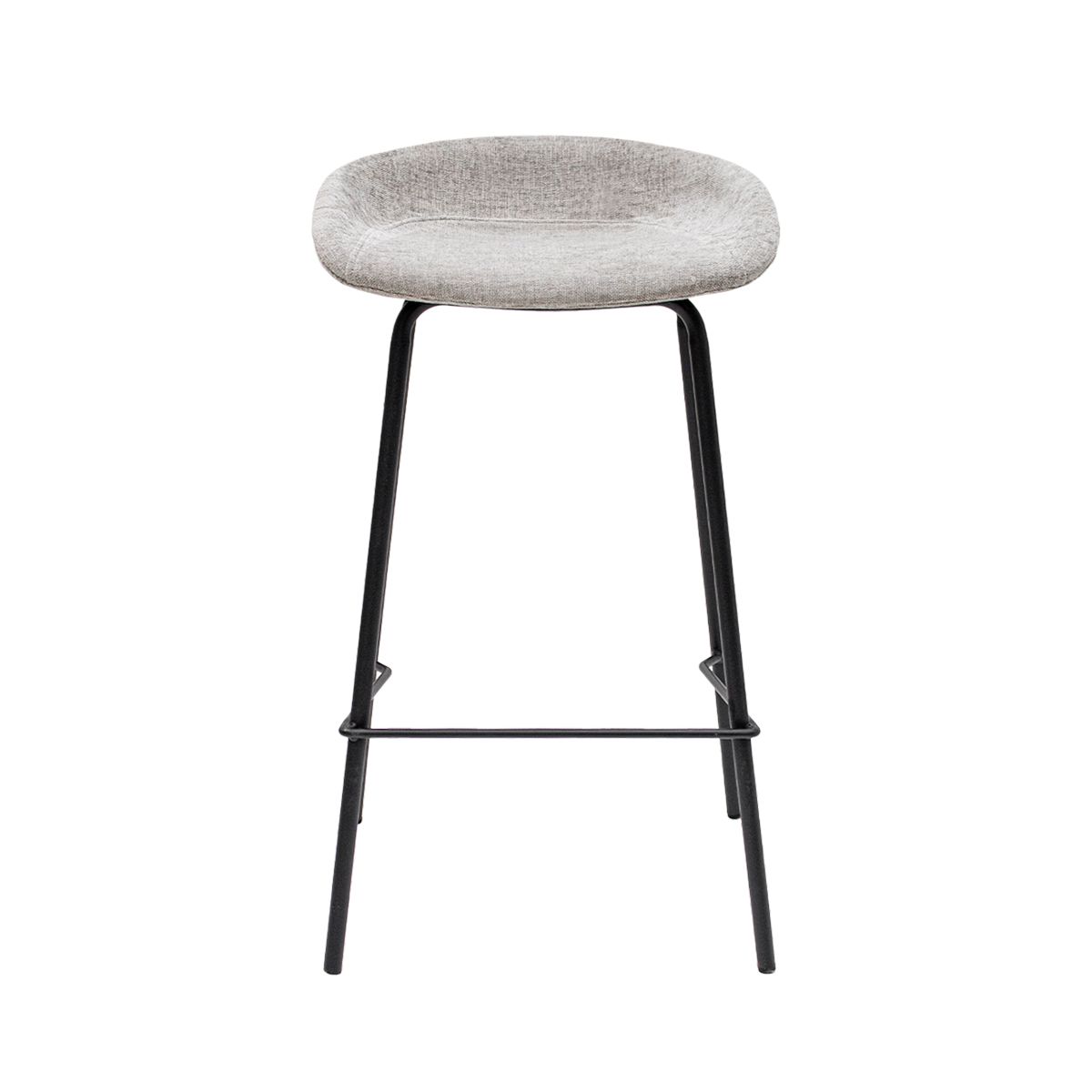 Merkloos Kick Barkruk Riga - 70cm - Grijs