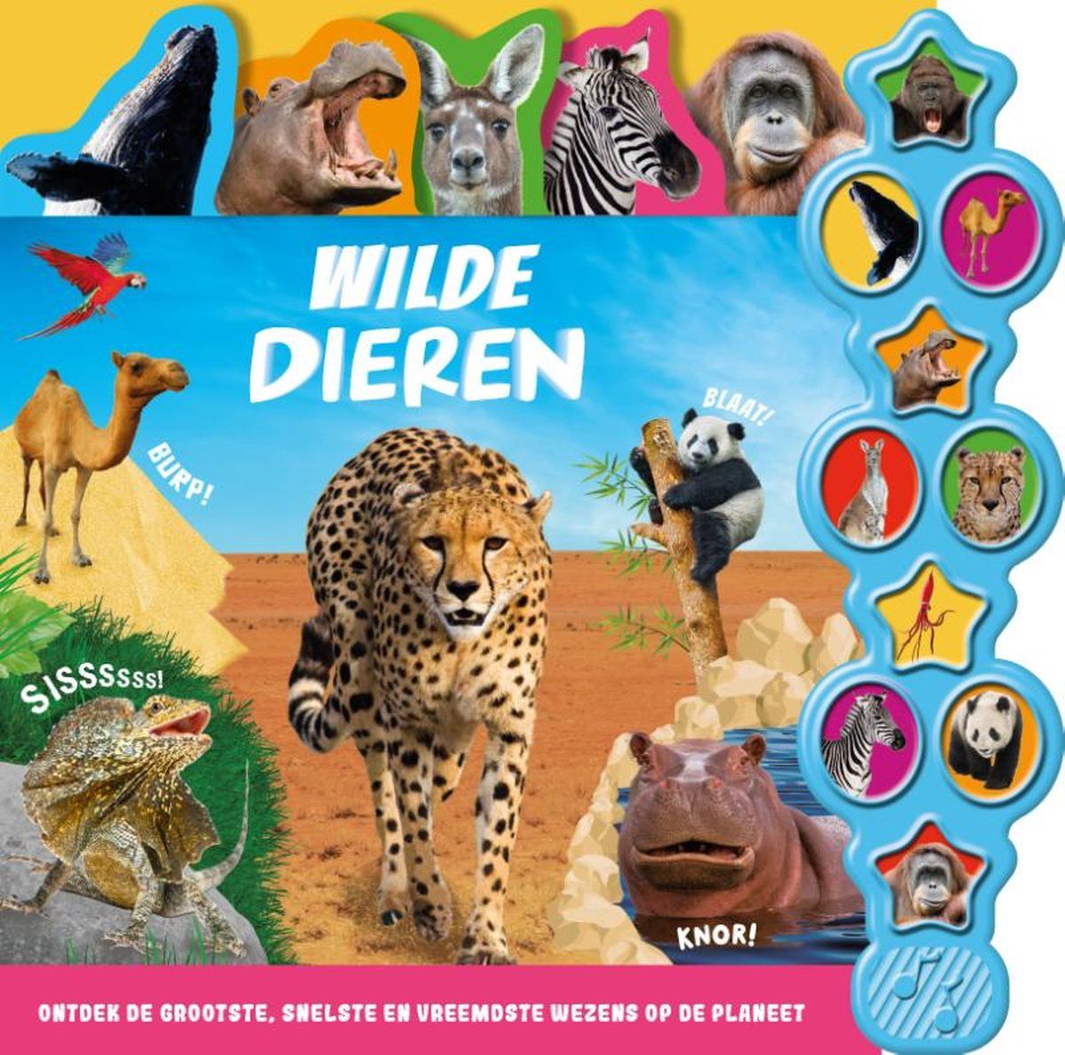 Claire Mowat Wilde Dieren - 10-geluidenboek