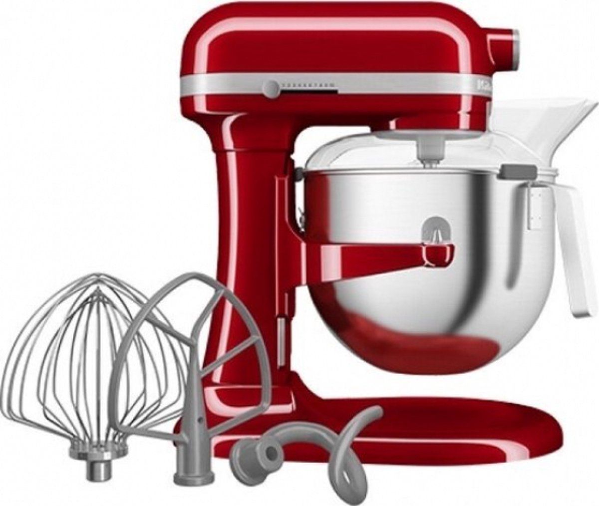KitchenAid 5KSM70JPXEER - Keukenmachine 6,6L - 11 snelheden - Zilver