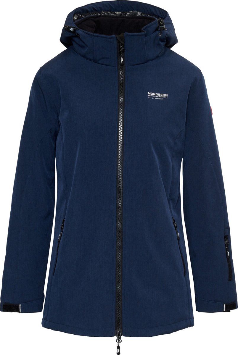 Nordberg Olla - Gevoerde Softshell - Ademend Winddicht - Blauw (M)