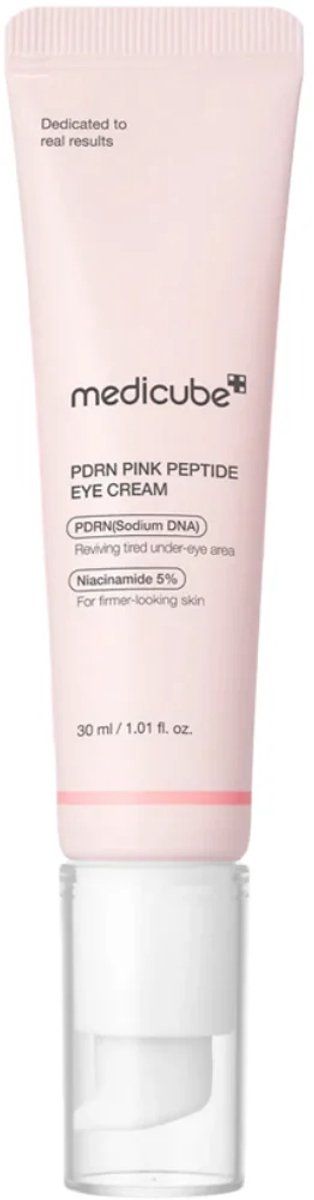 Medicube Pdrn - Pink Peptide Eye Cream - Retinol 99% - Niacinamide 5% - 30ml