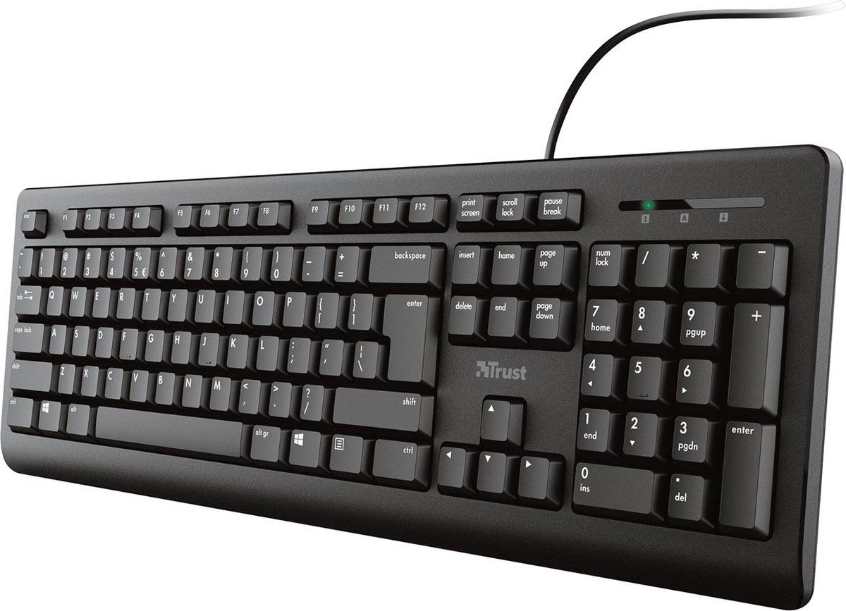 Trust Primo - Toetsenbord - Morsbestendig - Qwerty