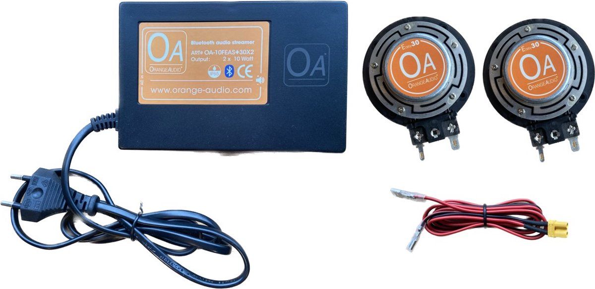 OrangeAudio Badkamerspiegelaudioset