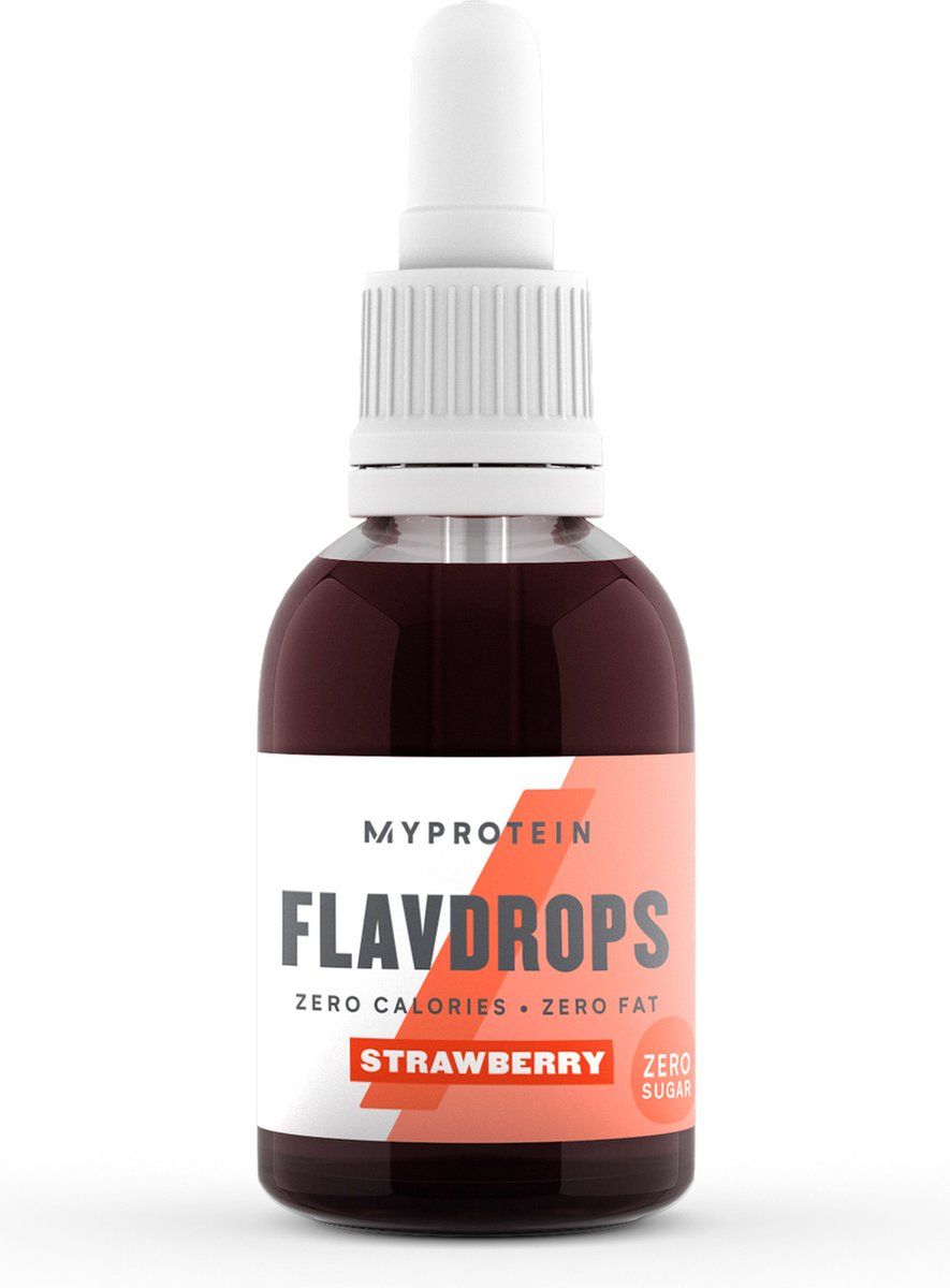 MyProtein Flavour Drops - Smaak Druppels - 50 Ml - Aardbei