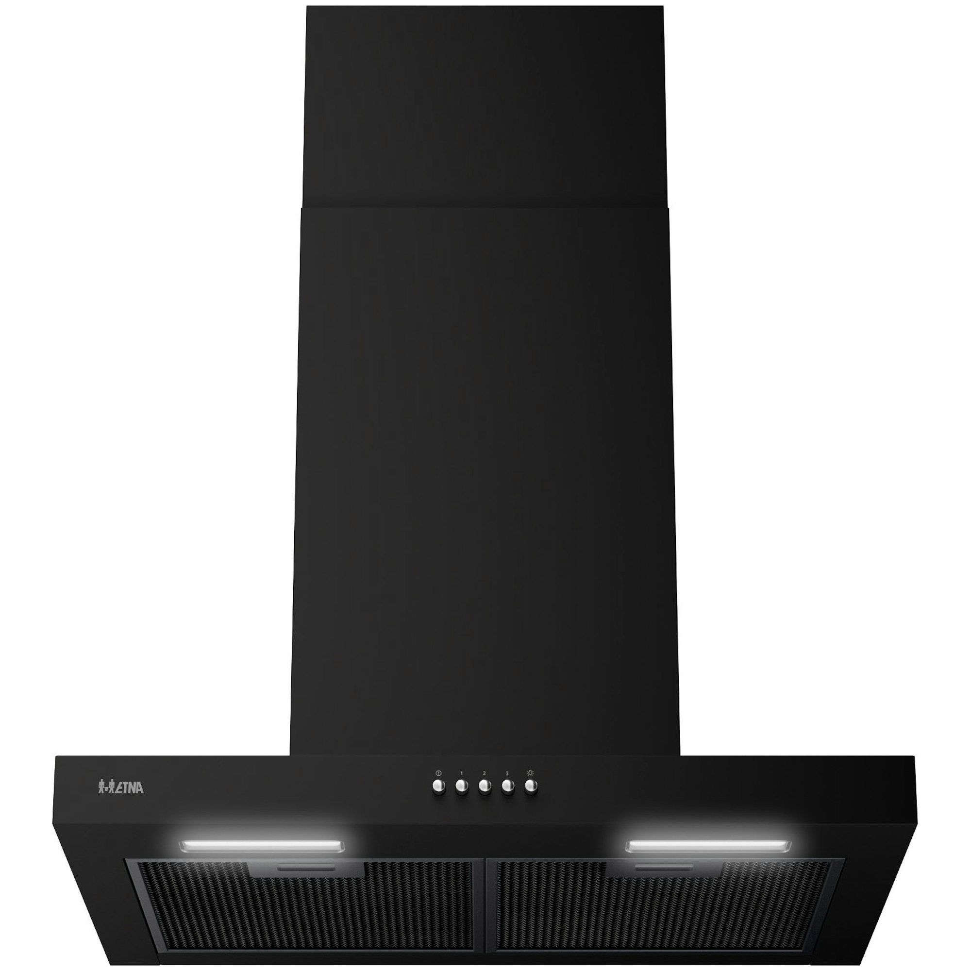 ETNA AB360ZT - Wandschouw afzuigkap - 3 afzuigstanden A++ - Zwart