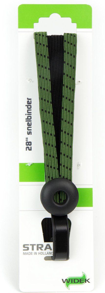 Widek Triobinder Eye Haak - Snelbinder - 28 Inch - Olijfgroen/zwart