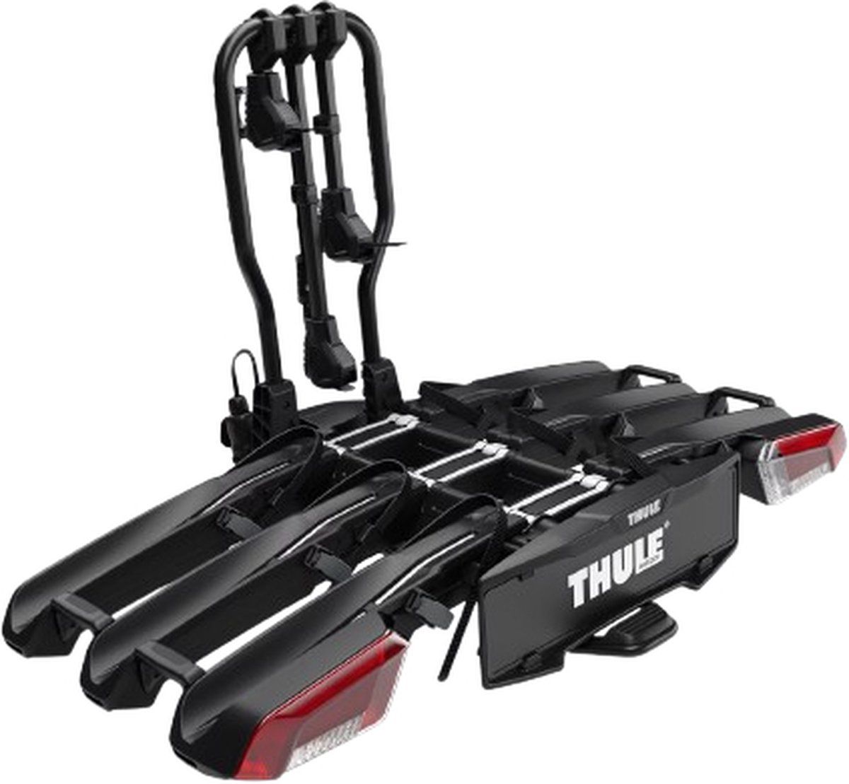 Thule EasyFold 3 - Fietsendrager - Geschikt Voor 3 (elektrische) Fietsen - Opvouwbaar