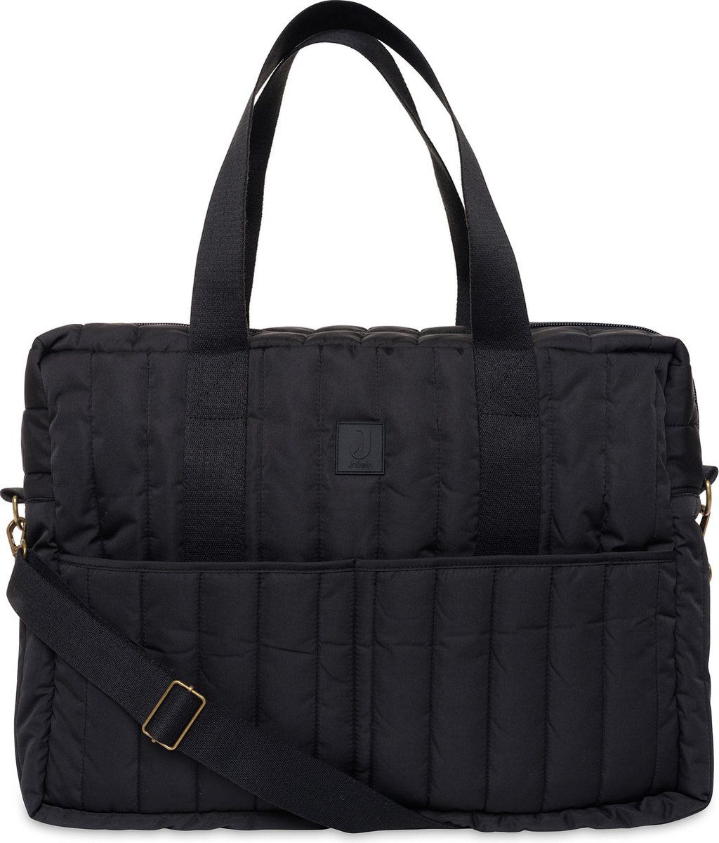 Jollein Puffed Moos - Luiertas - Praktische vakken - Black