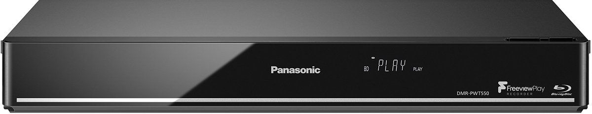 Panasonic DMR-PWT550EB - Blu-Ray-Player/HDD-Recorder - 4K-inhoud opnemen - Zwart