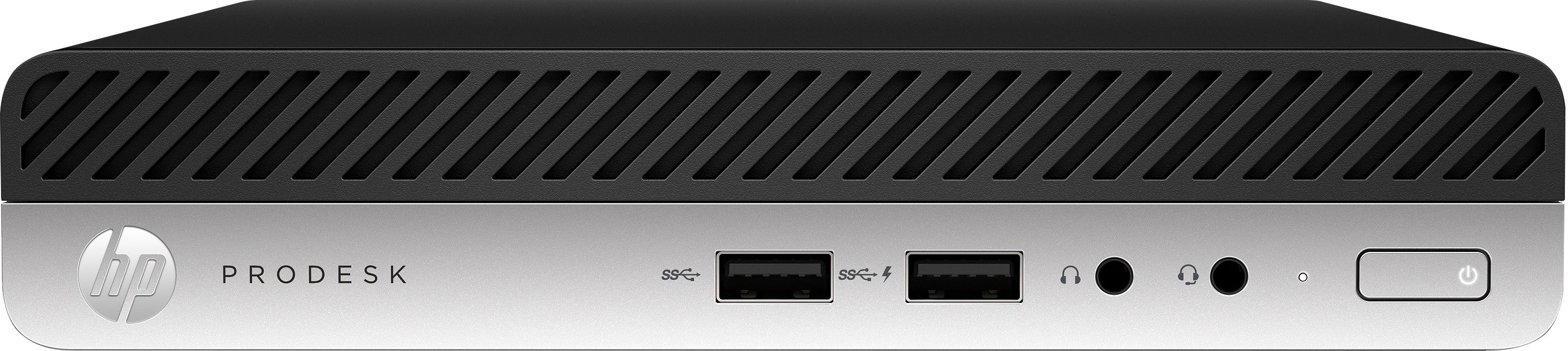 HP ProDesk 400 G4 Mini 4CZ90EA - Mini-pc - Intel Core i5-8500T 8GB RAM 256GB SSD