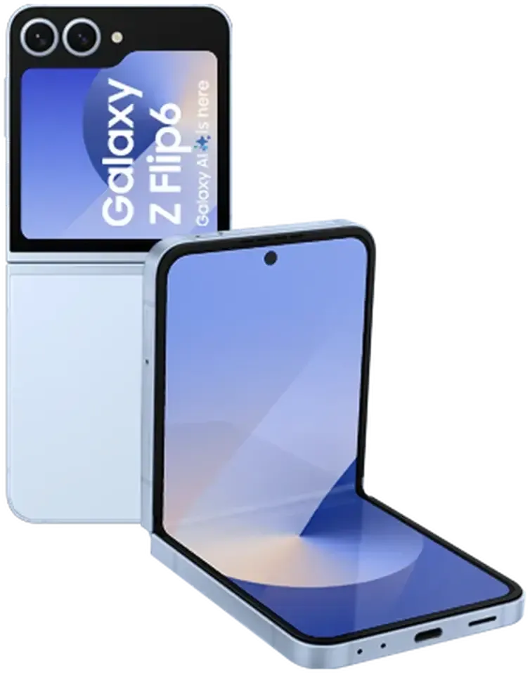Samsung Galaxy Z Flip6 - 256GB - Qualcomm Snapdragon 8 Gen 3 - Blauw