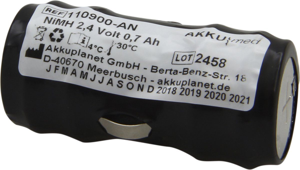 NiMH-batterij geschikt voor Heine S2Z