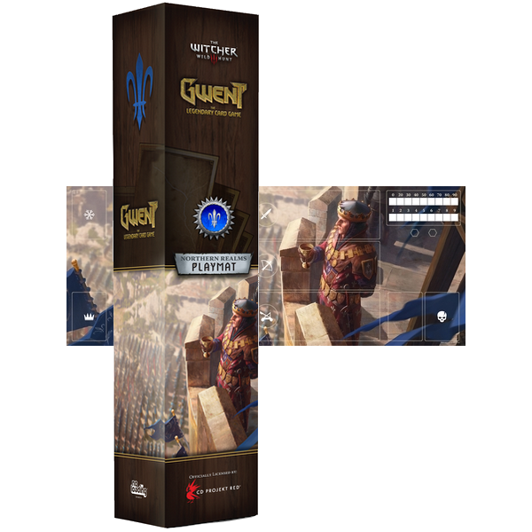 Mnky Gwent - Neopreen Speelmat - Northern Realms 290x370 Mm