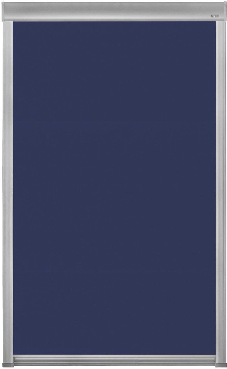 Fakro Arf 051 - Rolgordijn - Uv-bescherming En Warmte-isolatie - Donker Blauw 78x98 Cm