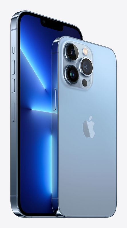 Apple iPhone 13 Pro Max - Sierra blue - 128 GB - Fysieke simkaart + eSIM refurbished, photo 4