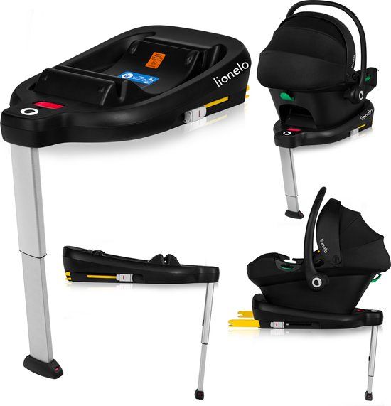 Lionelo Astrid i-Size Basis - ISOFIX Autostoelbasis - Veiligheid Stabilisatiepoot - Geschikt voor Astrid i-Size Autostoel