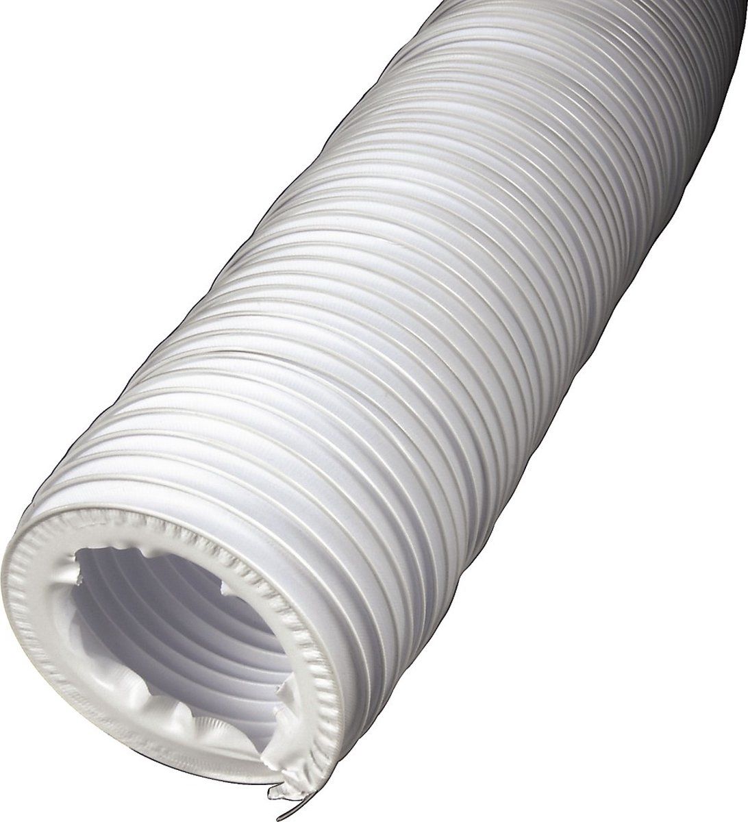 Xavax Luchtafvoerslang - 4m - Diameter 102mm - Wit