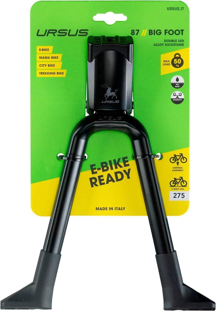 Ursus Big Foot 26 - Dubbele Standaard - Max. Belasting 50 Kg - Zwart