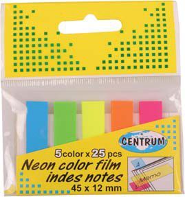 Filmindex notes 45X12mm - Neon - (80408)