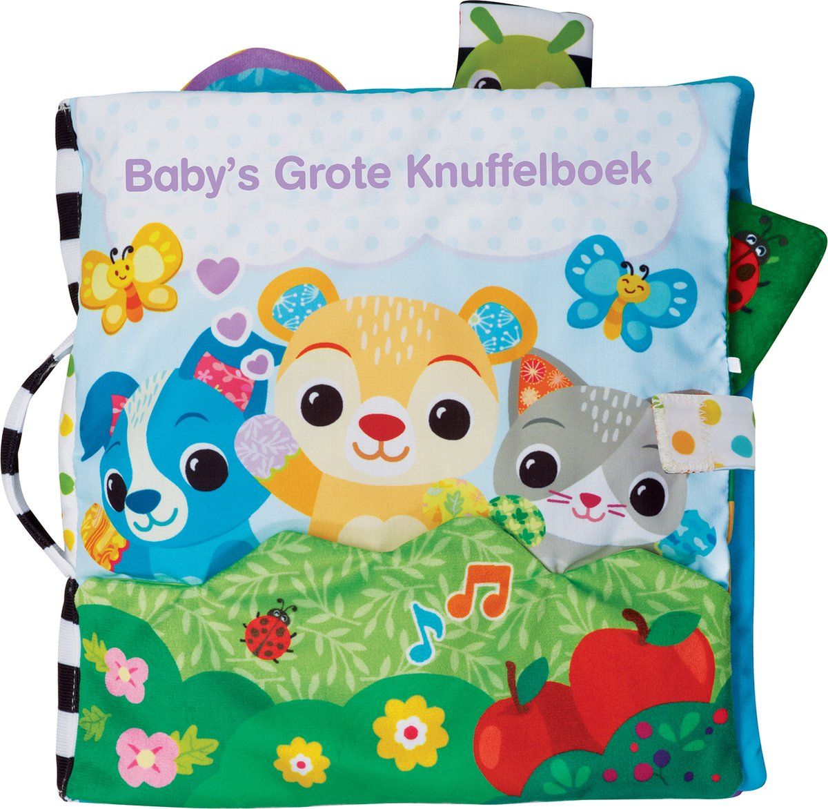 VTech Baby's Grote Knuffelboek - Baby Speelgoed - Leert Motoriek Muziek Geluiden - (3 maanden)