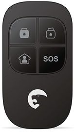 E-Tiger ES-RC1 - Afstandsbediening - Compatibel met eTIGER alarmsystemen - Zwart