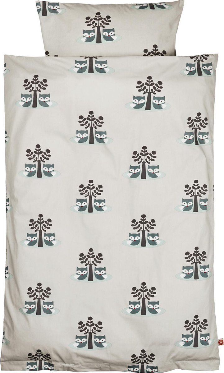 Franck&Fischer Emil Vos - Dekbedset Baby 70x100 - 100% Organisch Katoen - Wit