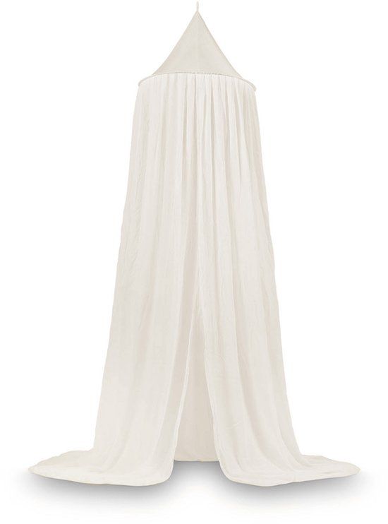 Jollein Klamboe Vintage - Katoen en polyester - 245 cm - Ivory