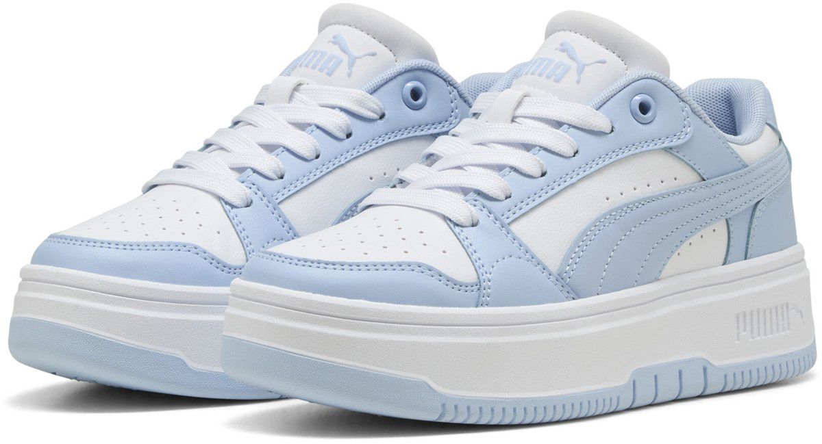 Puma Rebound Femme Jr - Lage Sneakers - Softfoam+ - Puma White-Haute Tropic