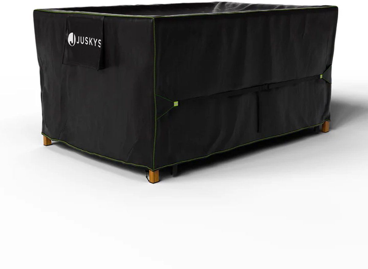 Juskys CoverSafe Pro - Tuinmeubelhoes - Waterdicht 150 X 90 X 75 Cm - Zwart