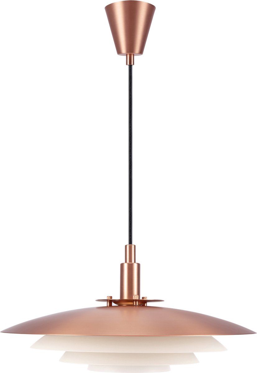 Nordlux Bretagne 38 - Hanglamp G9 - Koper - Rond