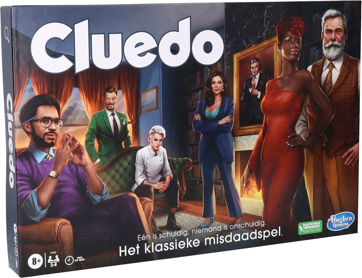 Hasbro Cluedo - Bordspel - Nieuwe variant - Gezelschapsspel