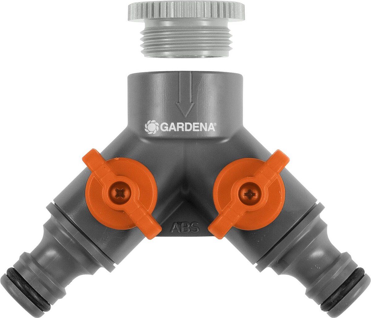 Gardena 2-weg Ventiel 26, 5 Mm (G 3/4"), 21 Mm (G 1/2")