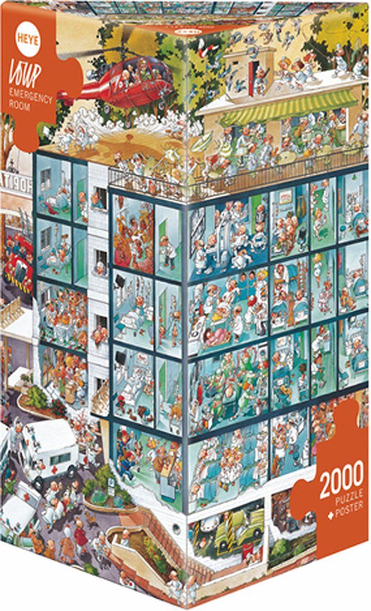 Emergency Room, Loup - Legpuzzel - 2000 Stukjes