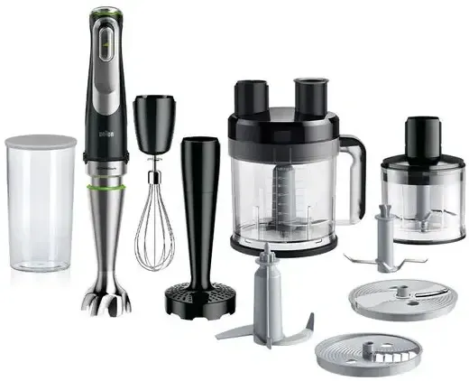 Braun Zwart Multiquick 9 Mq9187xli - Staafmixer - 1200W