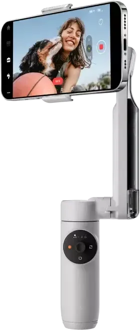 Insta360 Flow - Smartphone Gimbal - AI Tracking 3-assige stabilisatie - Grijs