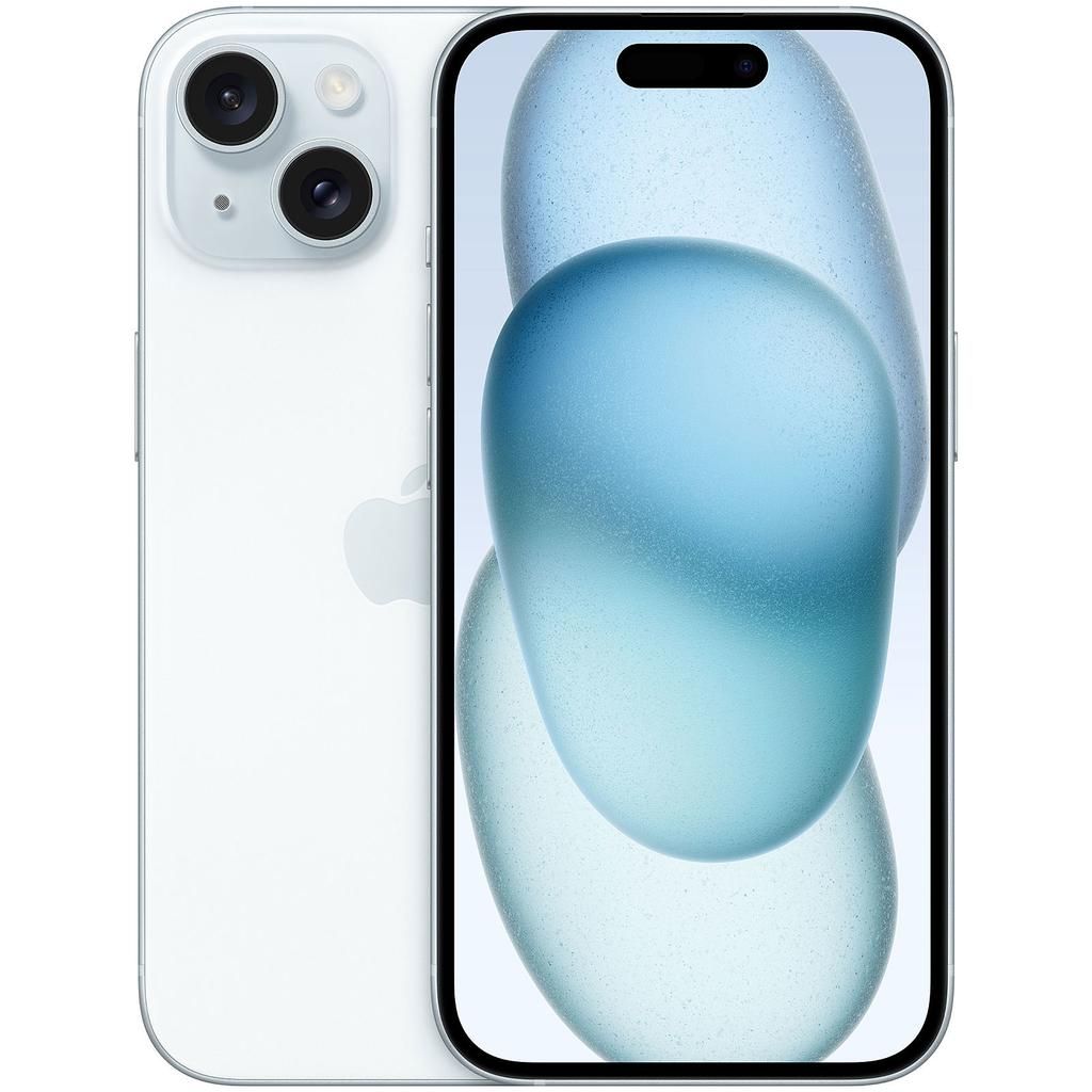 Apple iPhone 15 - Blauw - 128 GB - Fysieke simkaart + eSIM