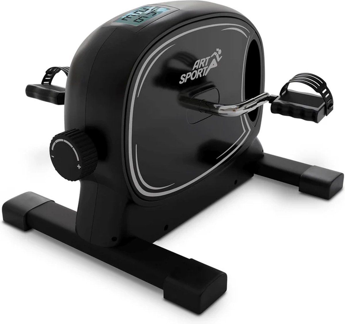 Juskys Sportivo - Traptrainer - Pedaaltrainer Met Instelbare Weerstand - Zwart