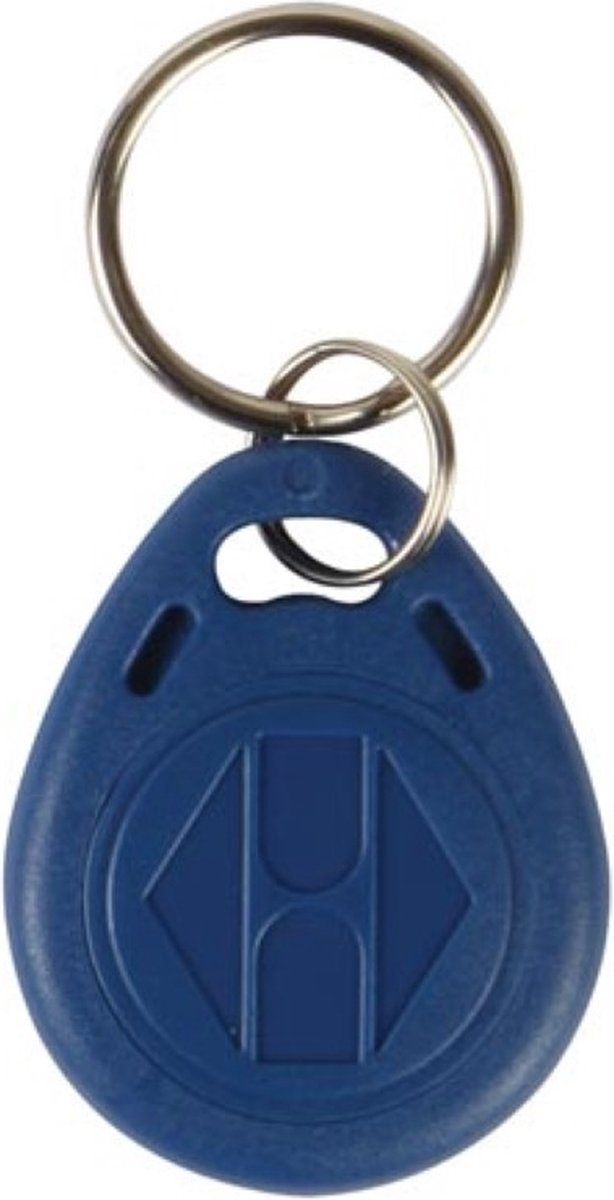 EtiamPro RFID proximity-sleutelhanger, 125 kHz, compatibel met EM- en Wiegand kaartlezers, ideaal voor toegangscontrolesystemen, compact en duurzaam ontwerp, geschikt voor HAA2866N en HAA2890